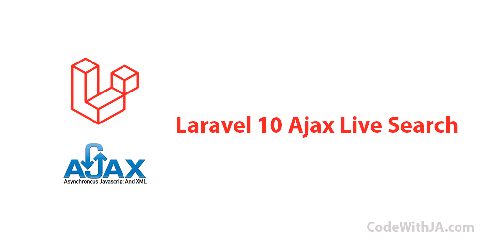 Laravel 10 Ajax Live Search