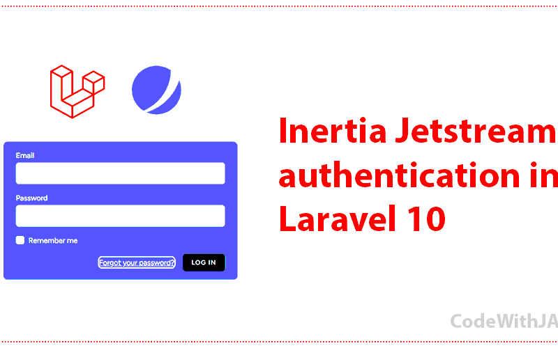 Inertia Jetstream authentication in laravel 10